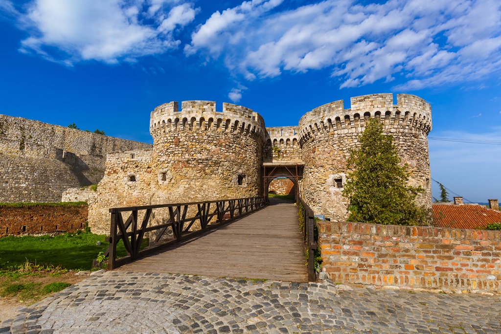 Kalemegdan fortress in Belgrade - Serbia